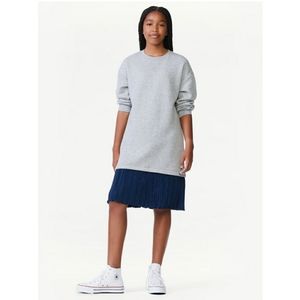 - Size Medium 7-8 Free Assembly Girls Pleated Sweatshirt Dress